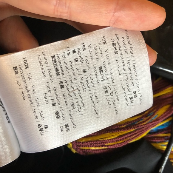 New & Authentic Missoni Knit Fringe Dress - Picture 7 of 8